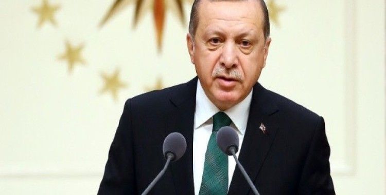 Cumhurbaşkanı Erdoğan TRT ailesine 'geçmiş olsun' dileğinde bulundu