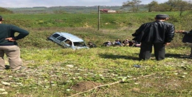 Sinop’ta trafik kazası: 1 yaralı