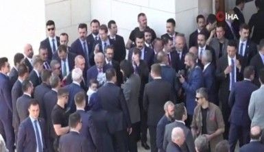 Cumhurbaşkanı Erdoğan açılışı yapılacak Büyük Çamlıca Camii'ne geldi