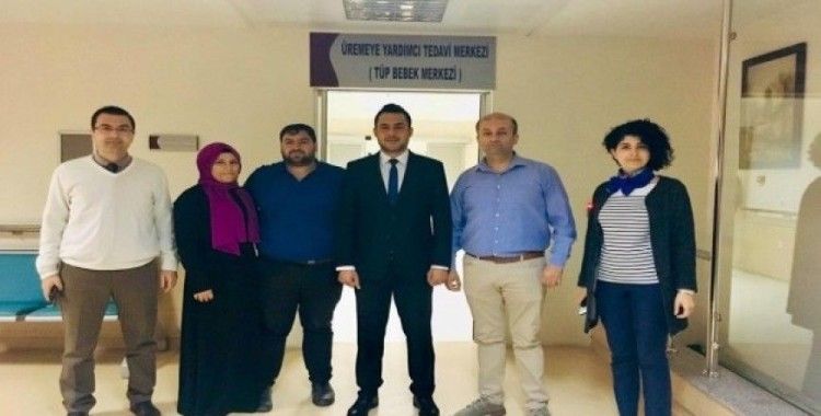 Ege’nin tek kamu Tüp Bebek Merkezi’nde ilk gebelik gerçekleşti