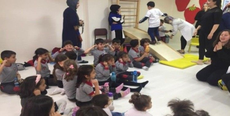 Kastamonu Üniversitesi İlkokulu minikleri "Özel çocuklarla" buluştu