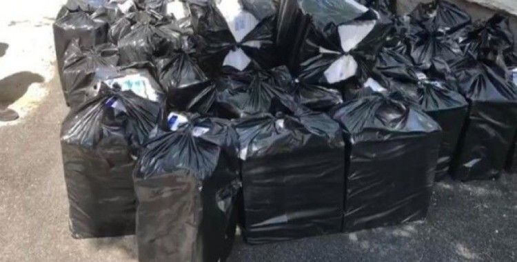 Aksaray'da 18 bin 100 paket kaçak sigara ele geçirildi