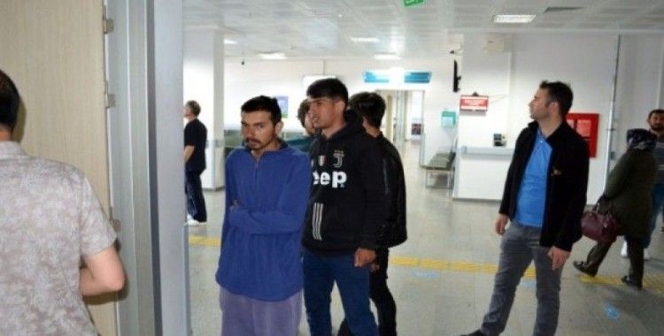 Aksaray'da 14 kaçak göçmen yakalandı