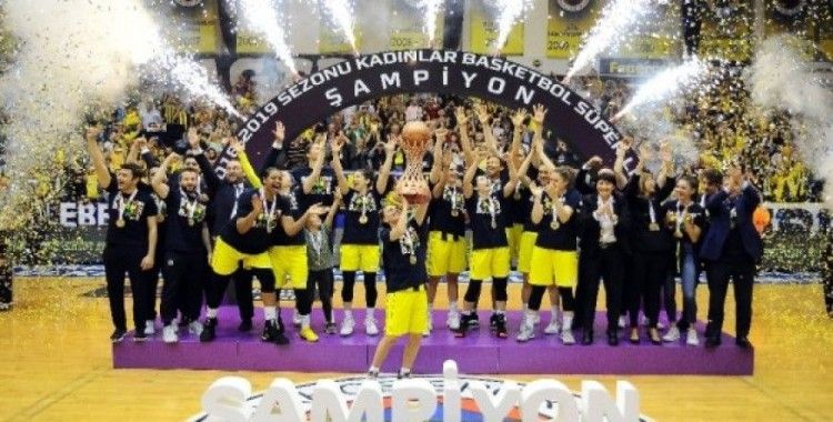 Fenerbahçe Kadınlar Basketbol Süper Ligi’nde şampiyon oldu