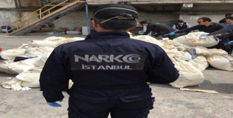 İstanbul'da 10 ton uyuşturucu fabrika kazanında imha edildi