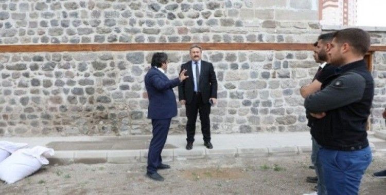 Başkan Dr. Mustafa Palancıoğlu, Filinta’nın Konağı’nda incelemelerde bulundu