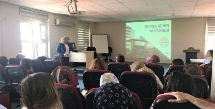 Bursa Şehir Hastanesi idarî çalışanlarına oryantasyon eğitimi