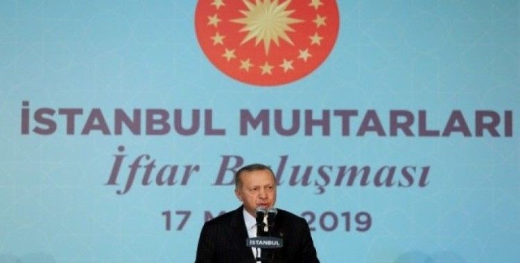 Cumhurbaşkanı Erdoğan: “İstanbul öyle bu işlerden anlamayan, belediyeciliği bilmeyenlerle olmaz”