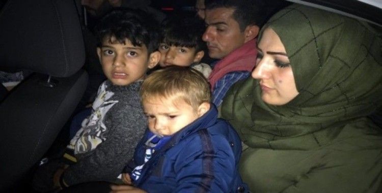 Kayseri'de 21 kaçak göçmen yakalandı