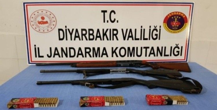 Diyarbakır’da silah kaçakçılarına darbe