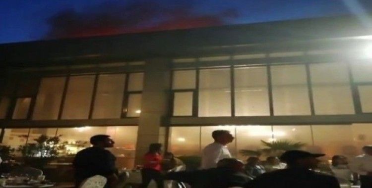 Şirehan Otel’de iftar vakti çıkan yangın korkuttu
