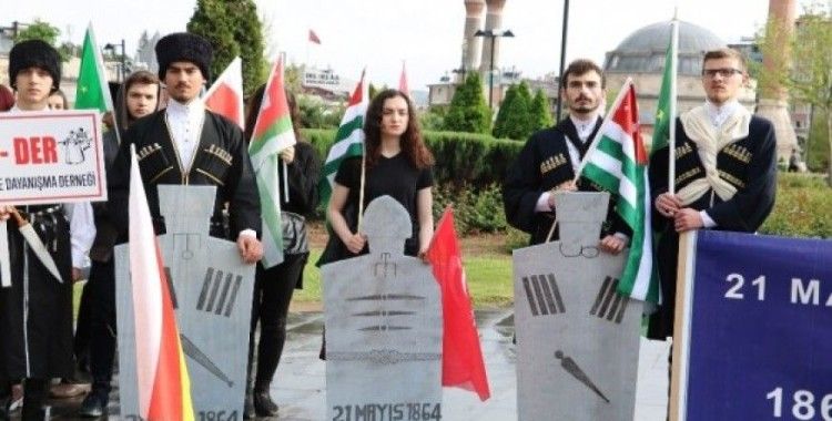 Sivas’ta ’Çerkez Sürgünü’ protesto edildi