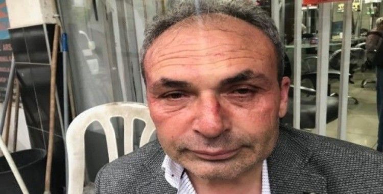 CHP’li Belediye Başkan Yardımcısına saldırı anı güvenlik kamerasında