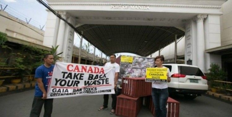 Kanada, Filipinler’deki çöpünü geri getirmek için şirket kiraladı