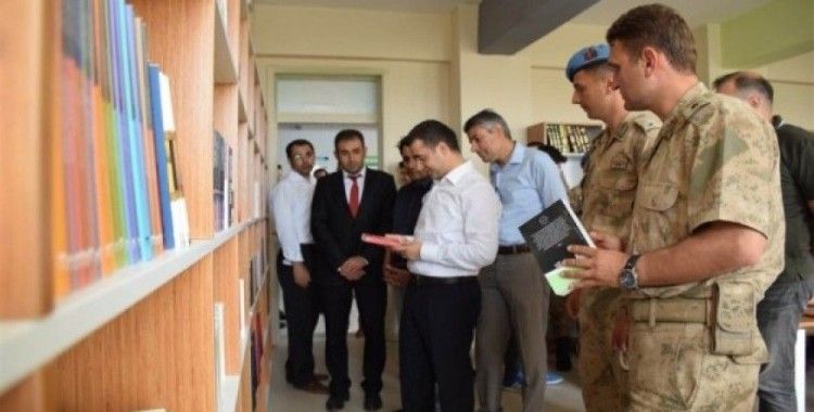 Şehit Jandarma Astsubay Çavuş Ömer Yiğit Ulus Kütüphanesi açıldı