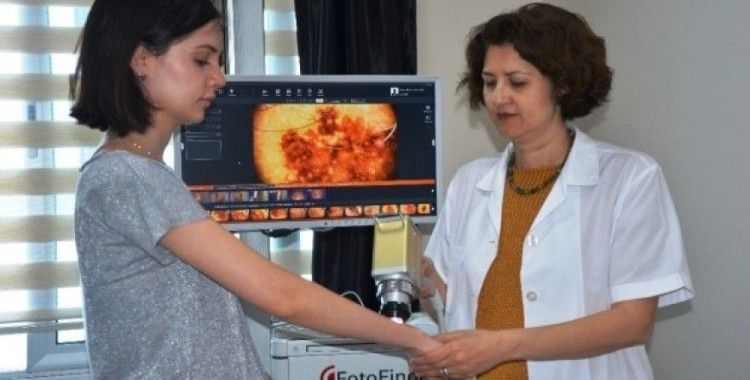ADÜ Hastanesinde ücretsiz deri kanseri taraması yapıldı