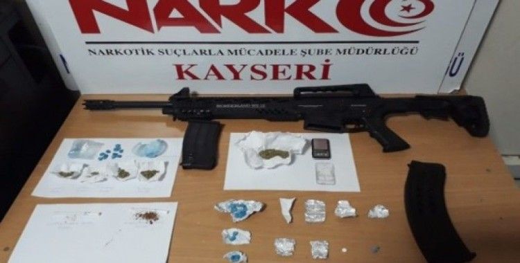 Kayseri’de uyuşturucu operasyonları: 20 gözaltı