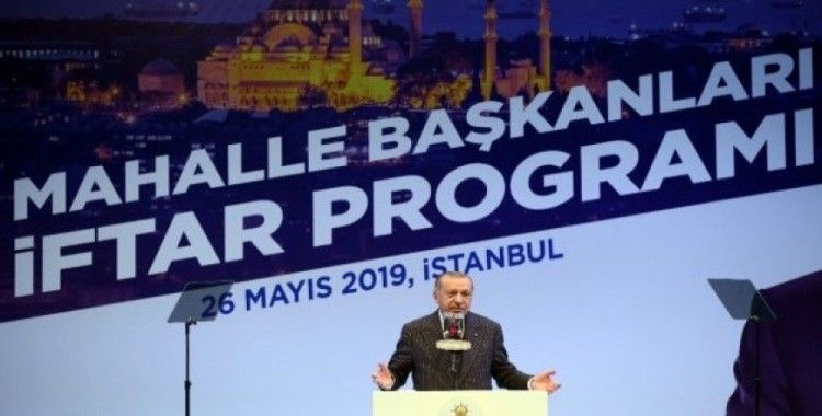 Cumhurbaşkanı Erdoğan: “2015 Haziran seçimleriyle 31 Mart İstanbul Büyükşehir seçimleri büyük dersler mahiyetindedir”