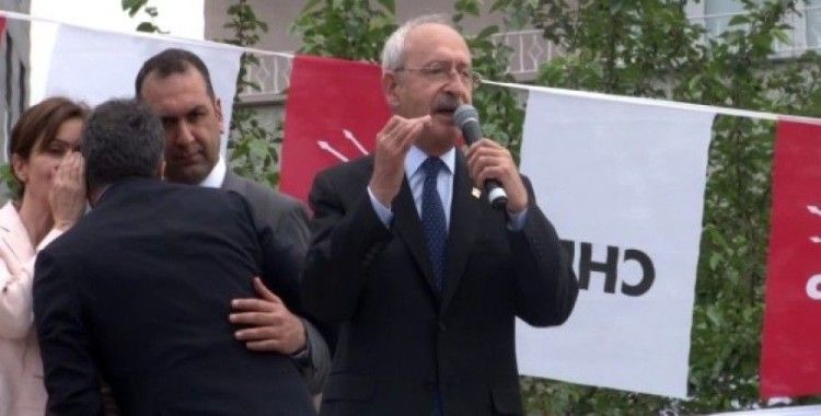 CHP Lideri Kılıçdaroğlu Kağıthane'de halka seslendi