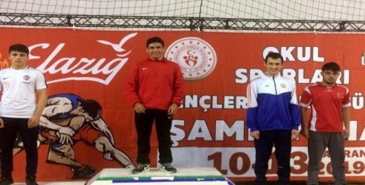 İhlas Koleji öğrencisi güreşte Türkiye şampiyonu