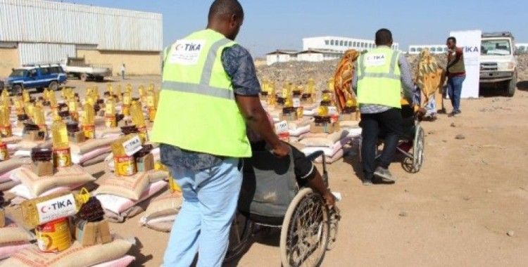 TİKA'dan Cibuti'ye 45 ton gıda yardımı