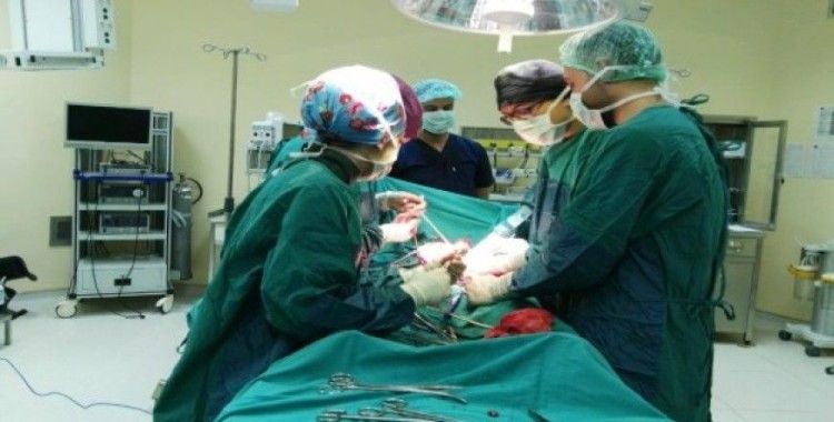 Solhan’da ilk kez "Histerektomi" operasyonu