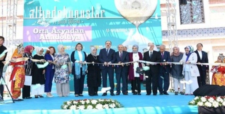 Altın Dokunuşlar Orta Asya’dan Anadoluya” temasıyla açıldı