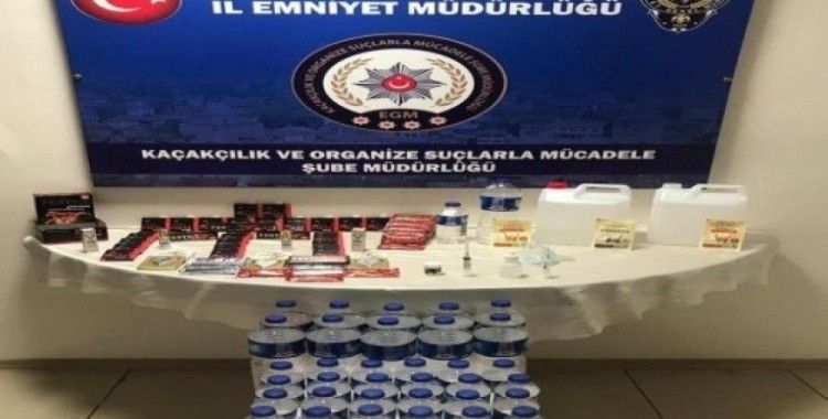 Safranbolu’da kaçak alkol operasyonu: 2 gözaltı