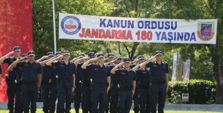 Edirne’de Jandarma Teşkilatı’nın 180’inci Kuruluş Yıl Dönümü