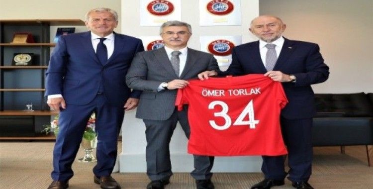 Rekabet Kurumu Başkanı Ömer Torlak'tan Başkan Özdemir'e ziyaret