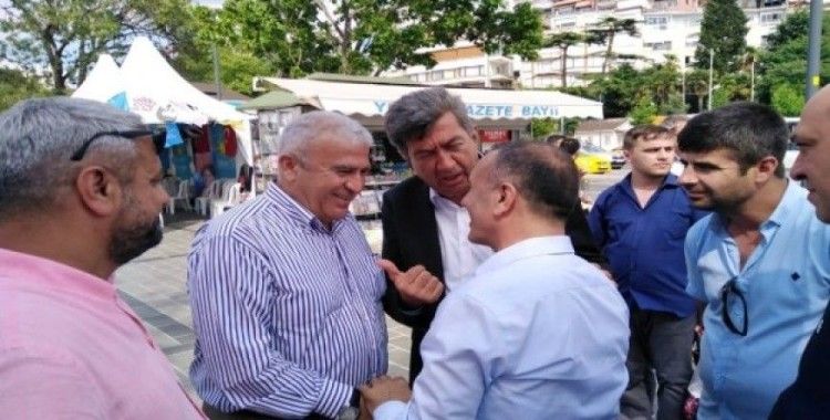 Efeler Belediye Başkanı Atay, Üsküdar’da seçim çalışmasına katıldı