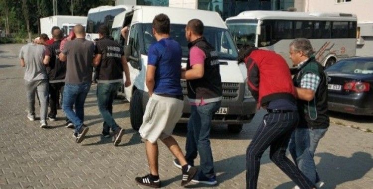 Samsun’da uyuşturucu ticaretinden 7 kişi tutuklandı