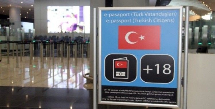 İstanbul Havalimanı'nda pasaporttan hızlı geçiş sistemi başladı