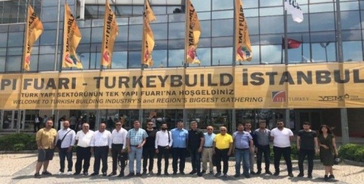 ÇTSO üyeleri 42. Turkeybuild İstanbul Yapı Fuarını ziyaret etti