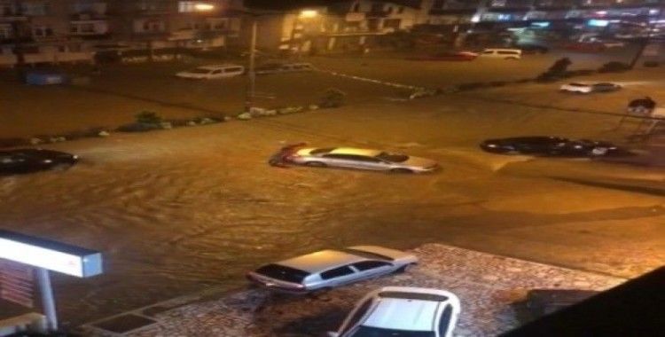 Trabzon’da şiddetli yağış