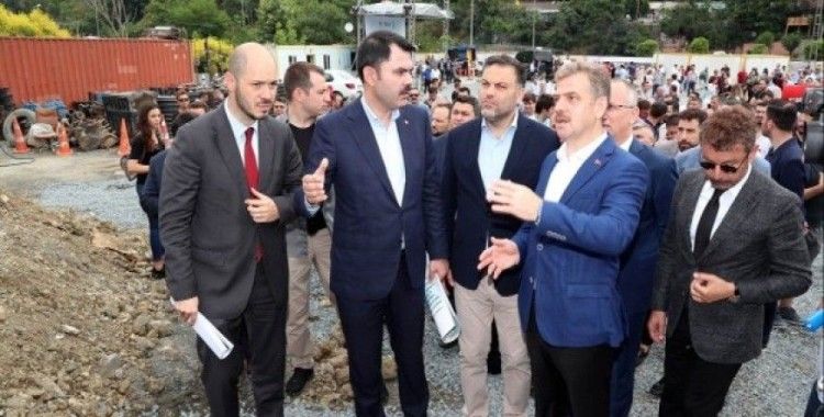 Çevre ve Şehircilik Bakanı Murat Kurum,'Kentsel Dönüşüm Bilgilendirme Toplantısı'na katıldı