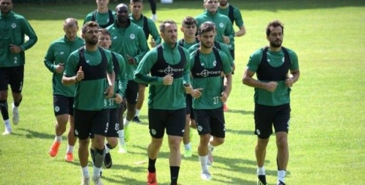 Konyaspor yeni sezon hazırlıklarını sürdürüyor