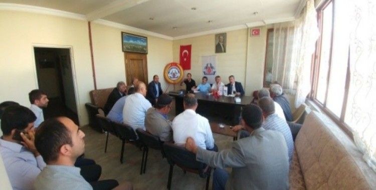 VEDAŞ İl Müdürü Şentürk, muhtarlarla buluştu