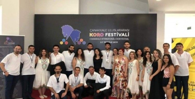PAÜ Çocuk Korosu uluslar arası festivalde 3. oldu