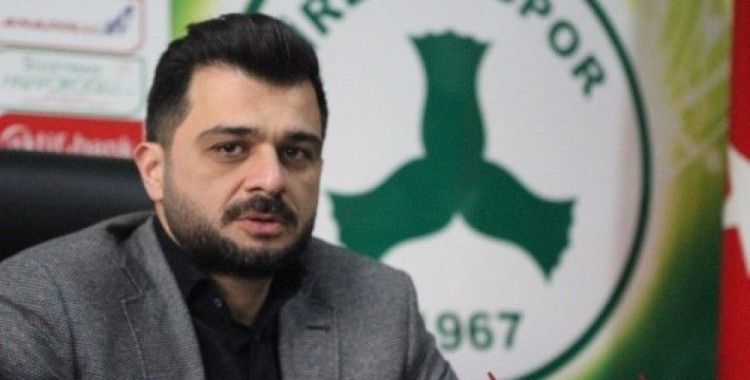 Giresunspor Başkanı Eren: 'Hocamızın istediği 13 tane transfer yaptık'