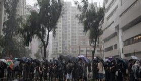 Hong Kong’da 44 protestocu hakim karşısında 