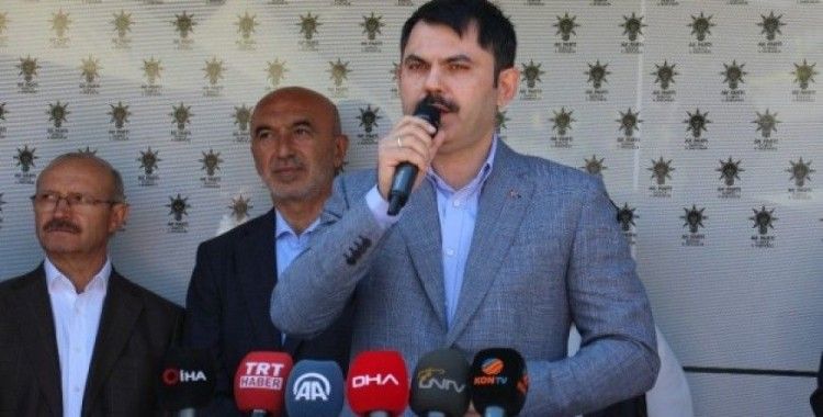 Bakan Kurum: “Konya ile liderimiz Recep Tayyip Erdoğan arasına kimse giremeyecektir”