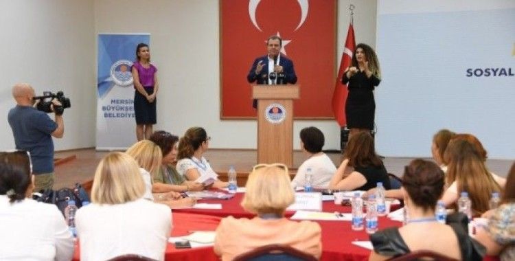 Mersin Büyükşehir Belediyesi sosyal hedeflerini belirliyor