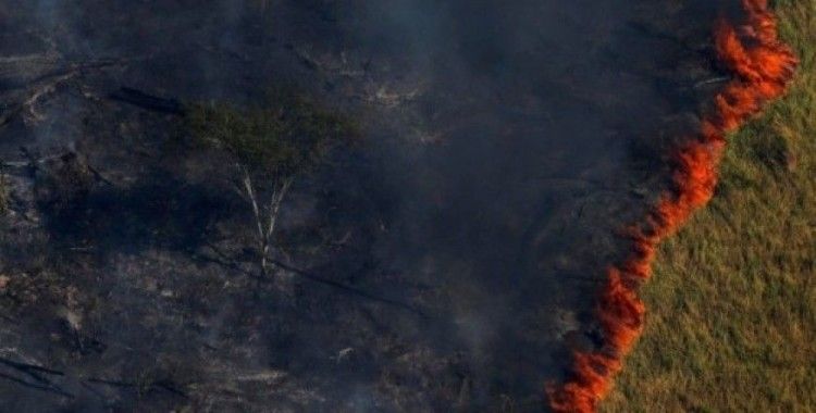 NASA, Amazon yangınlarını uzaydan görüntüledi