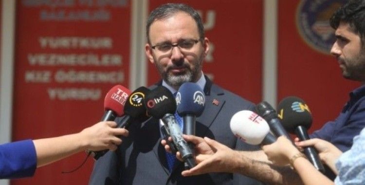Bakan Kasapoğlu: “Sonuçlar internet adresimizde an itibariyle mevcuttur"
