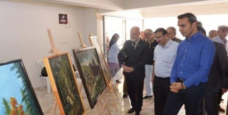 Emet’te ’3 Eylül Kurtuluş Haftası’ etkinlikleri, resim ve ahşap sergisinin açılışıyla başladı