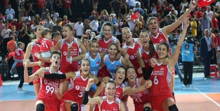 A Milli Kadın Voleybol Takımı çeyrek finalde
