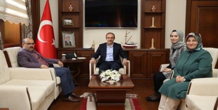 Trabzon Valisi Ustaoğlu’ndan Vali Cüneyt Epcim’e ziyaret