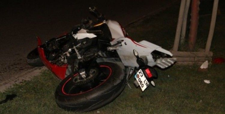 Elazığ’da motosiklet kazası: 1 ölü, 2 yaralı