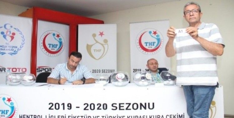 Hentbolda Süper Lig fikstürü ve Türkiye Kupası kuraları çekildi